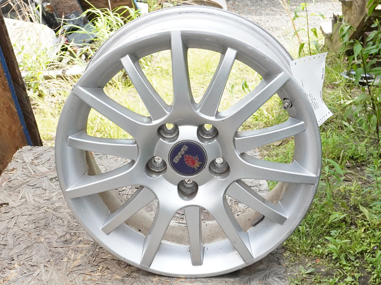 2008 - 2012 Saab 9-3 Rim Wheel 16X6-1/2 Alloy 14 Spoke R16 Wo Tire Oem