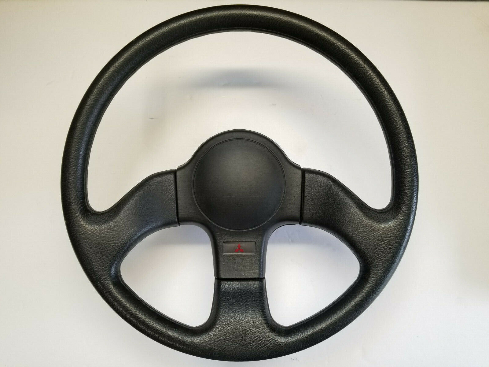 90-94 Mitsubishi Eclipse Steering Wheel 1G DSM Talon Laser Three Spoke Black