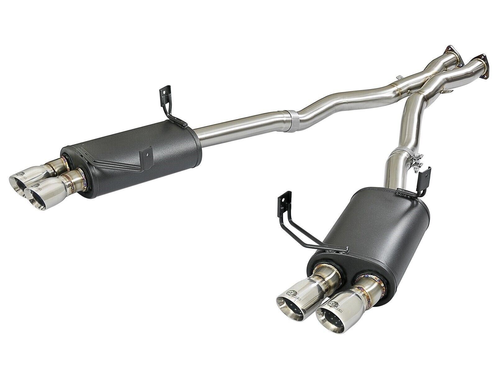 aFe MACH Catback Exhaust (Polish Tips) for 2006-2008 BMW Z4 M Coupe Roadster
