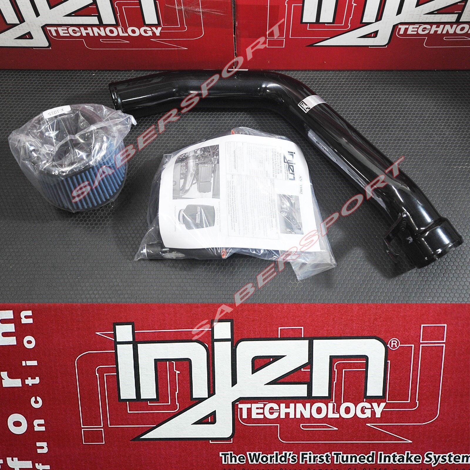 Injen RD Black Cold Air Intake Kit for 2004-2008 TL & Type S / 03-07 Accord V6
