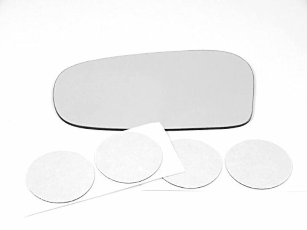 Fits 91-99 Tercel 96-99 Paseo Left Driver Mirror Glass Lens w/Adhesive 2 Options