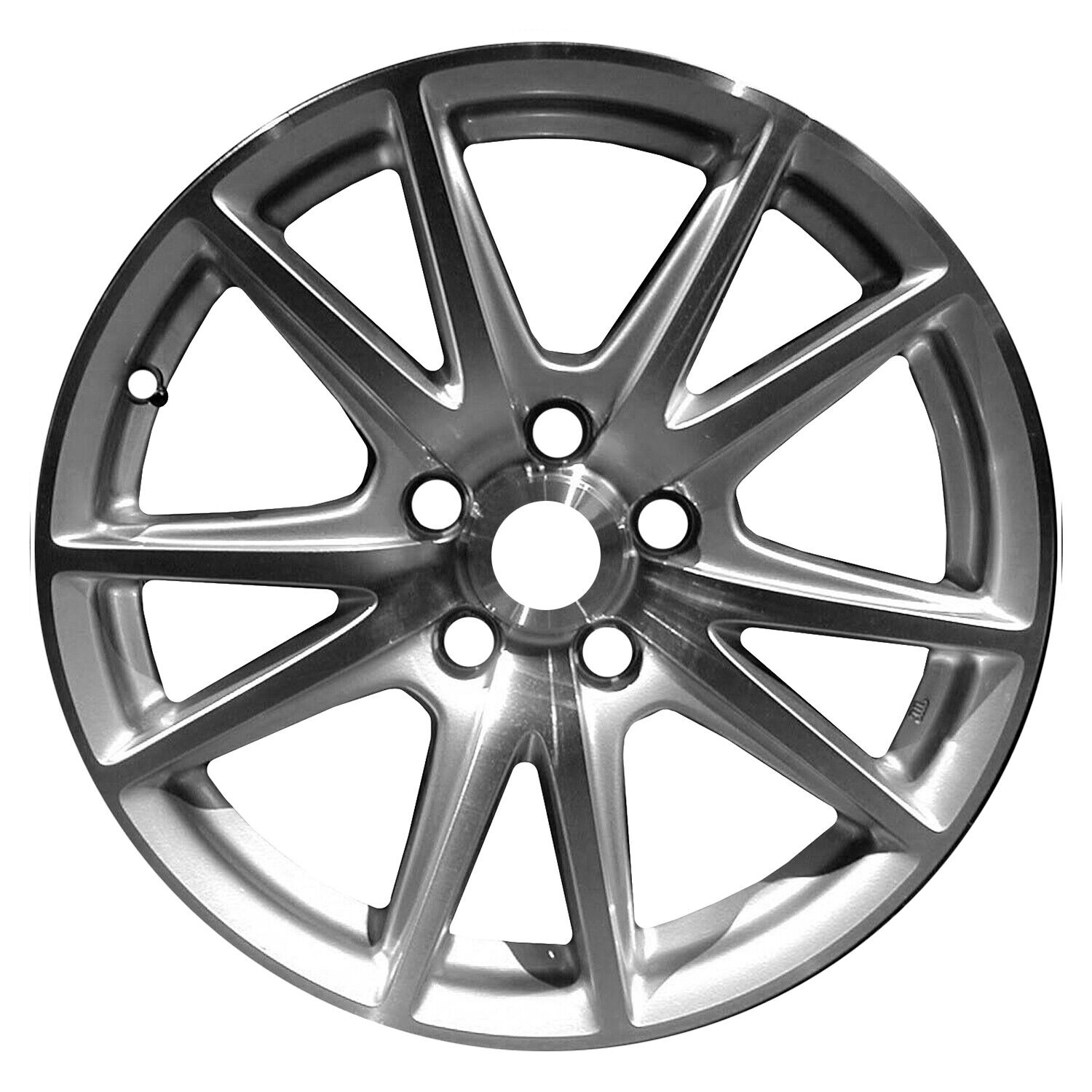 New 17x8.5 Machined and Painted Silver Wheel for 2004-2005 Honda S2000 560-63873