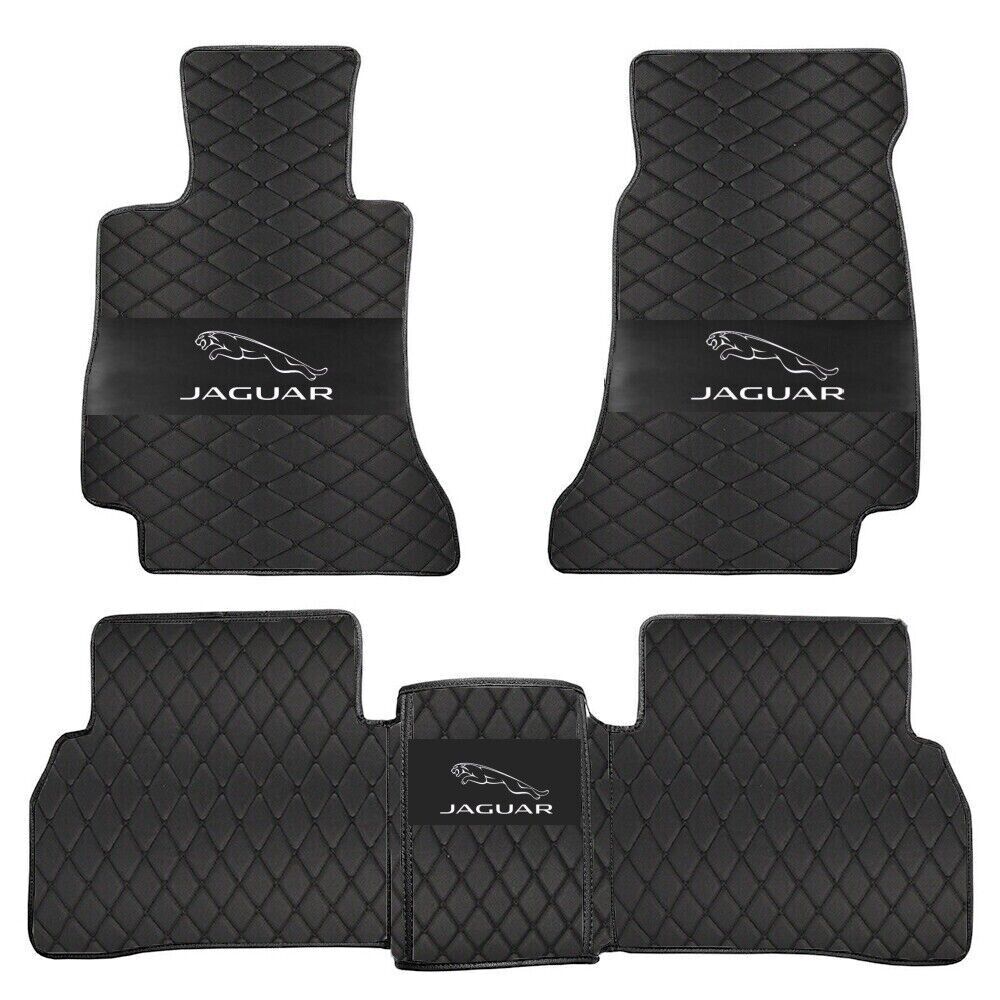 For Jaguar X-Type 2001-2009 Car Floor Mats Luxury Custom Leather Waterproof New