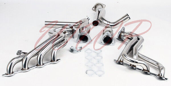 Performance Stainless Exhaust Headers Manifold Y Pipe 99-07 Chevy/GMC Truck V8