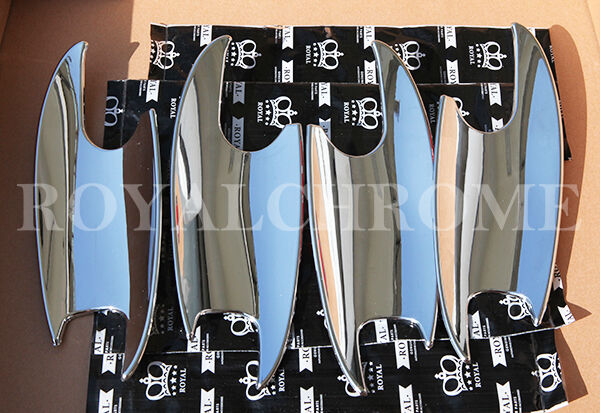 Send from US X4 Chrome Door Handle Cup Bucket Covers for Mercedes Benz C E S CLS