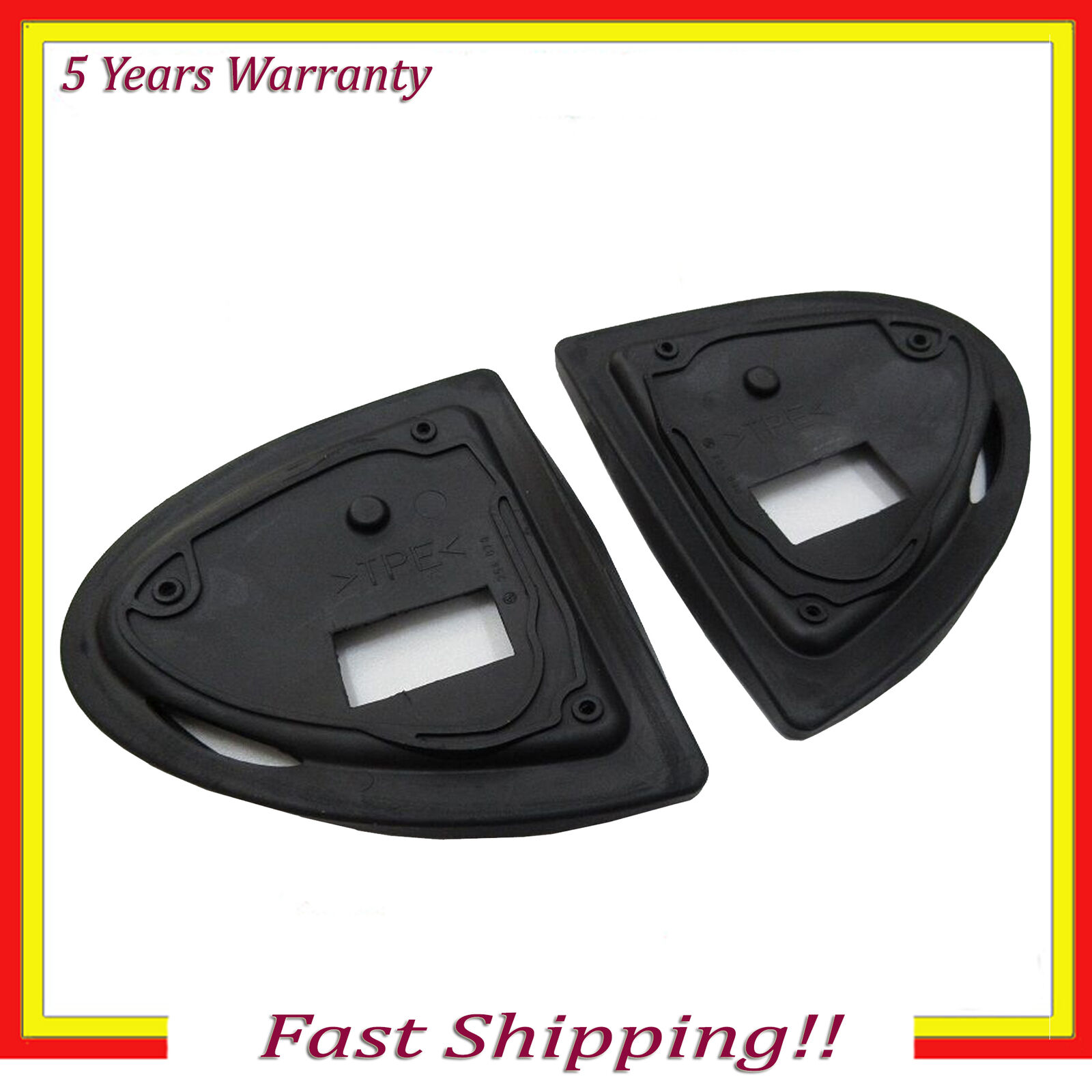 For Door Mirror Base Seal Set Left + Right Benz W220 S350 S430 S500 S65 AMG B044