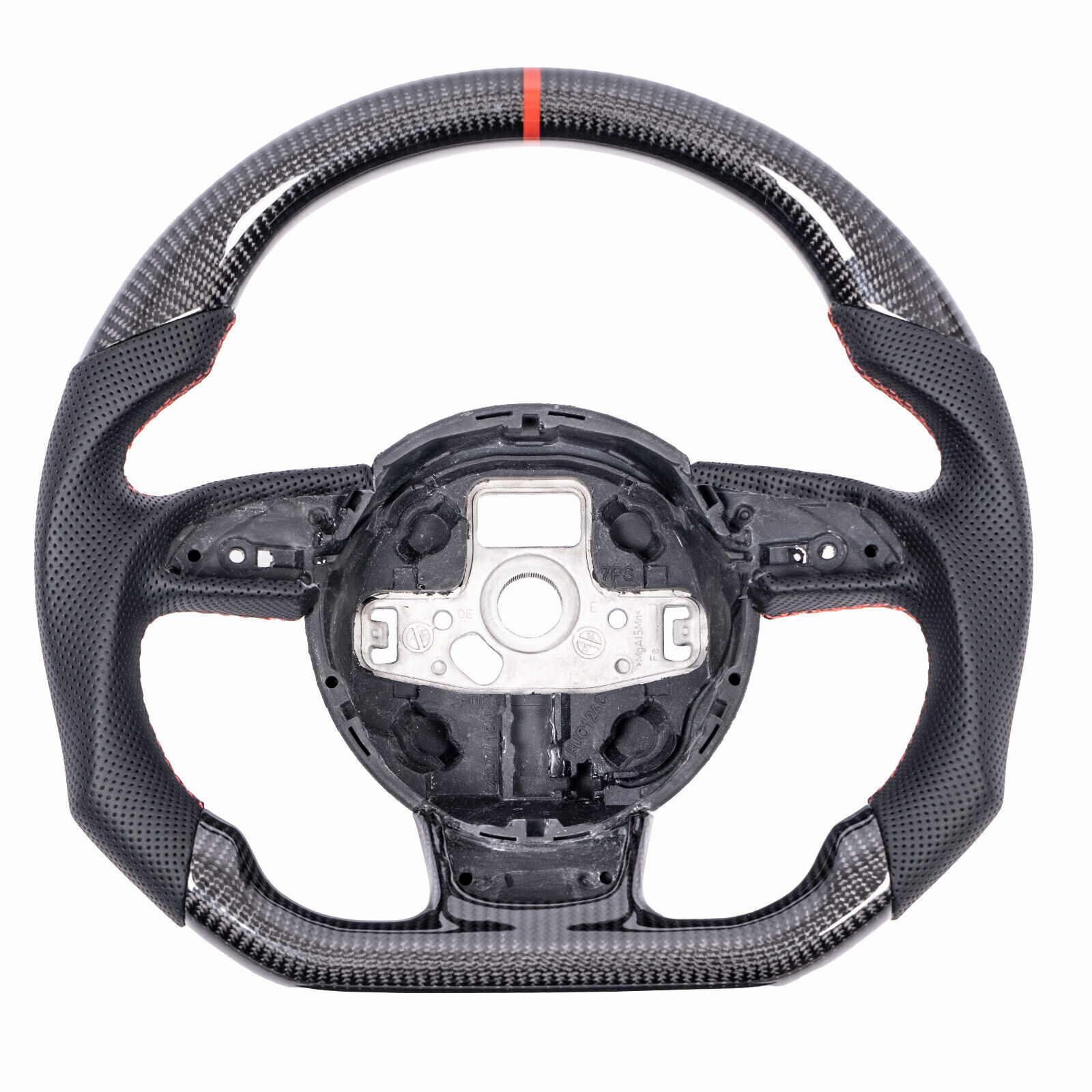 Carbon Fiber Steering Wheel For Audi RS3 RS4 RS5 RS6 RS7 2012-2016 - Customized