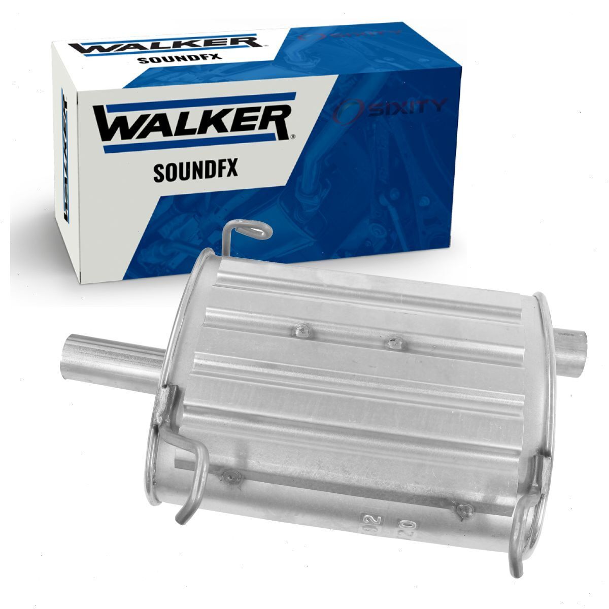Walker SoundFX Exhaust Muffler for 1989-1994 Geo Metro 1.0L L3 Mufflers  ei