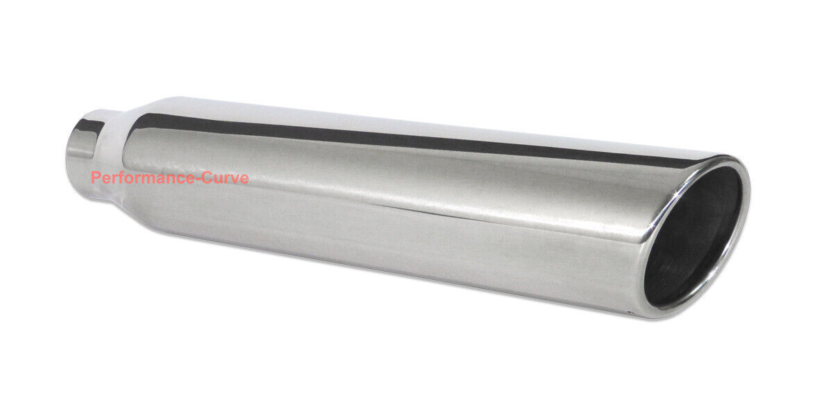 Stainless Steel Rolled Edge Exhaust Tip 2.25\