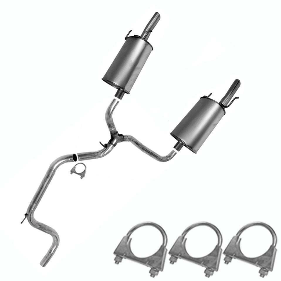 Exhaust Y pipe Mufflers fit 2003-2005 Chevy Monte Carlo 3.8L