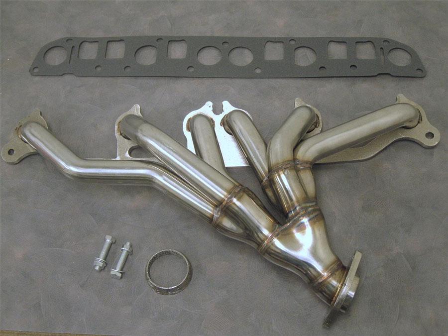 1991 - 1999 Jeep Wrangler Cherokee Header 4.0L Stainless Rough Finish SALE