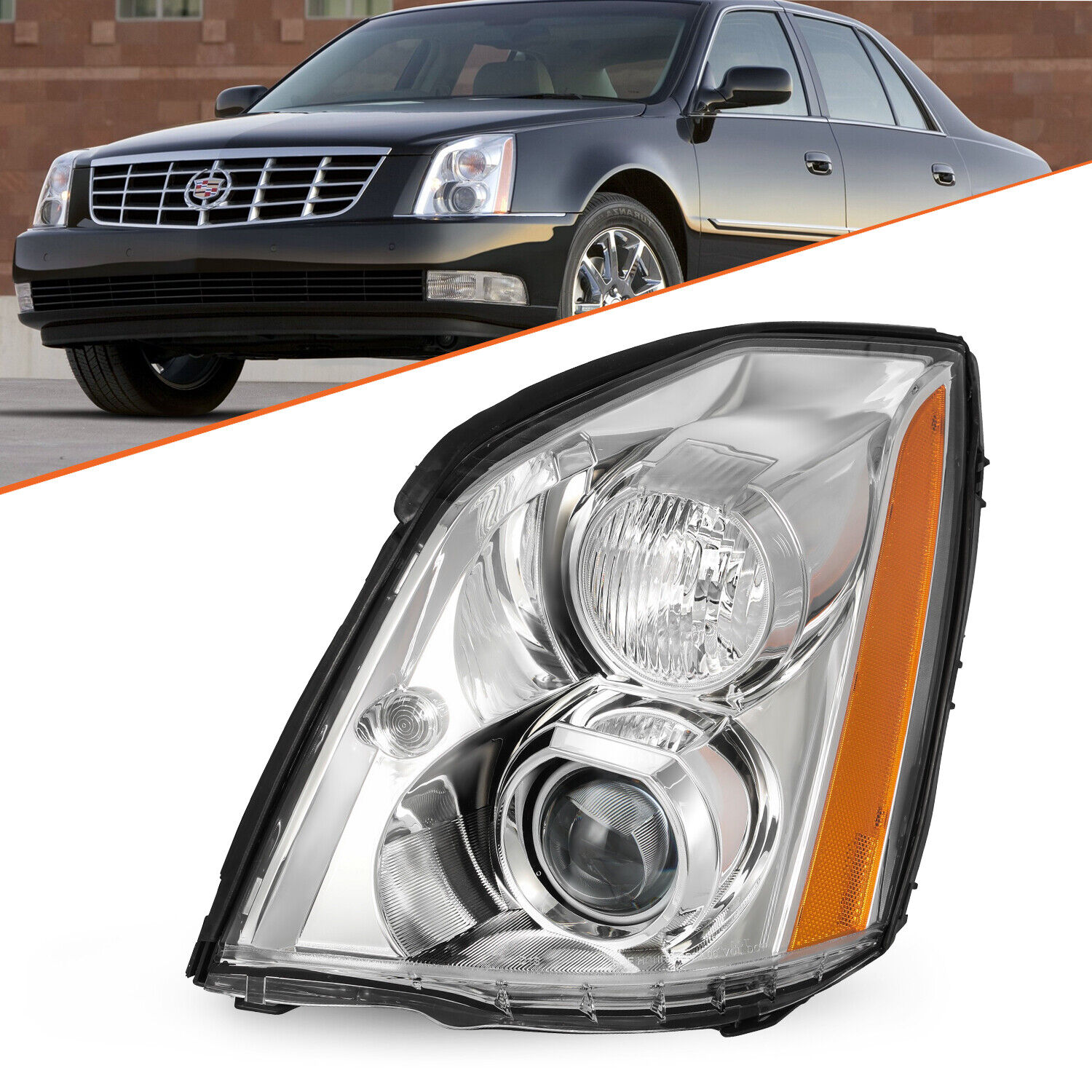 HID/Xenon Projector Headlight Driver Left Side For 2006-2011 Cadillac DTS LH