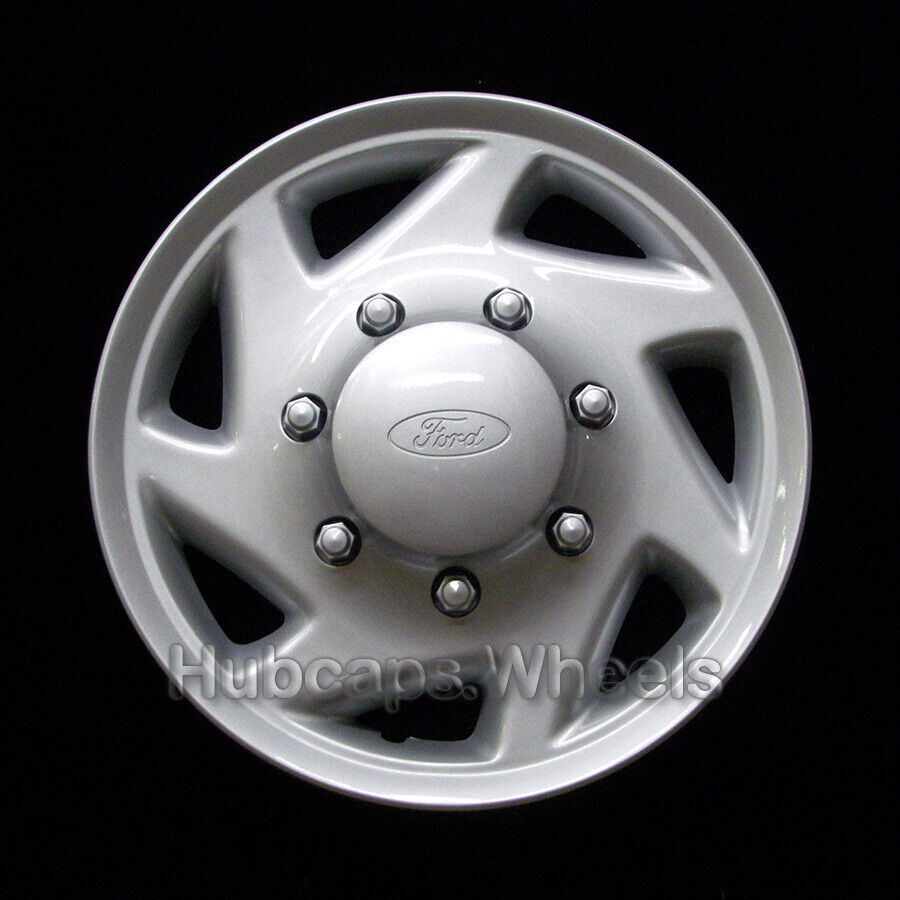 Hubcap for Ford Van 1998-2016 - Factory 16-inch OEM Wheel Cover - Silver 7030