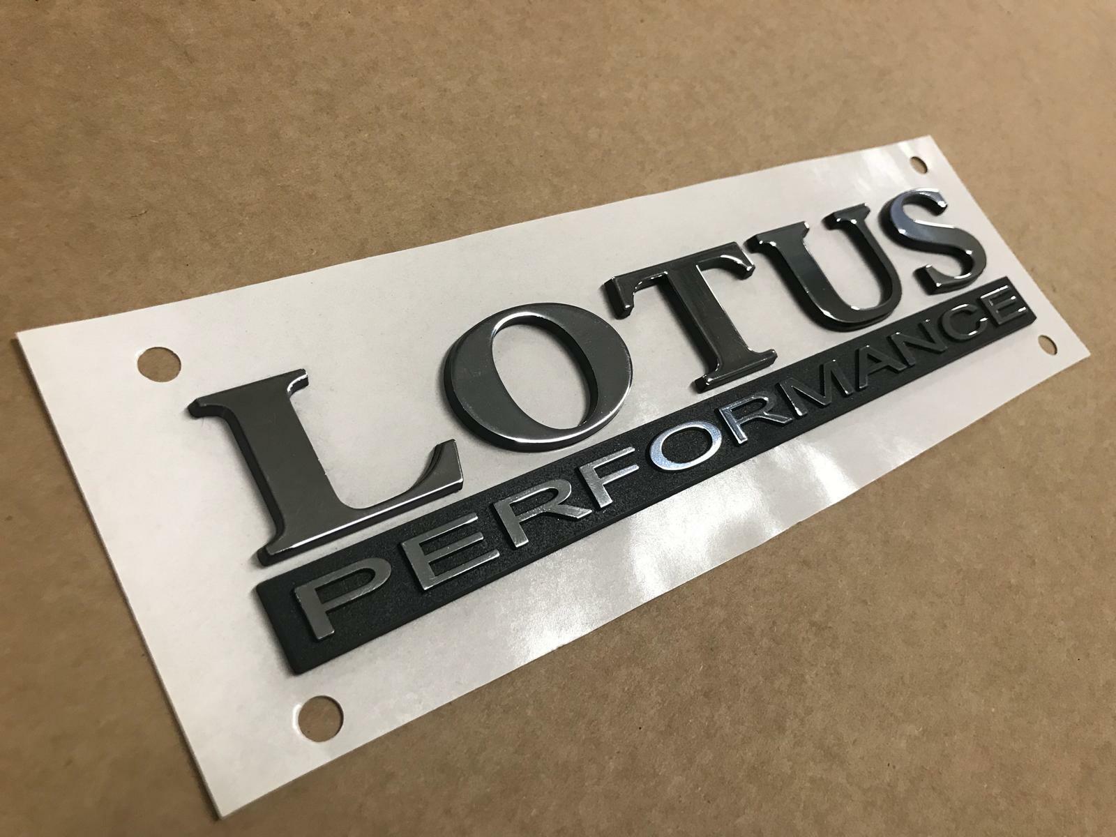 Genuine Lotus Performance Decal Elise / Exige Badge 2004> B132U0435F NEW