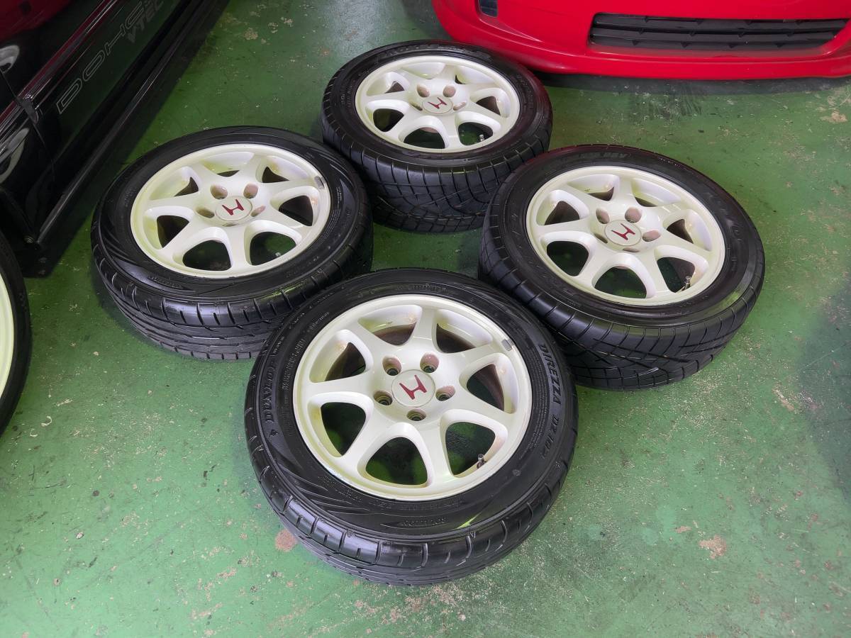 JDM DEEPSRACINGEK9 Civic Type RHonda Genuine Aluminum Wheels Champions No Tires