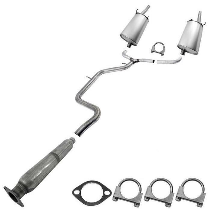 Y Pipe Resonator Muffler Exhaust System fits: 2006-2011 Chevy Impala 3.9L 5.3L