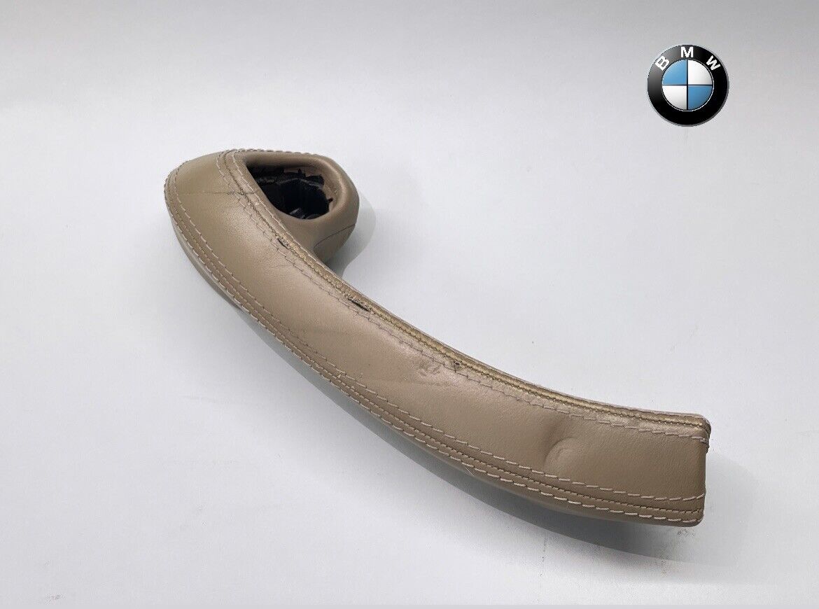 BMW Z3 M ROADSTER INTERIOR DOOR PULL HANDLE TAN LEATHER RIGHT PASSENGER 96-02