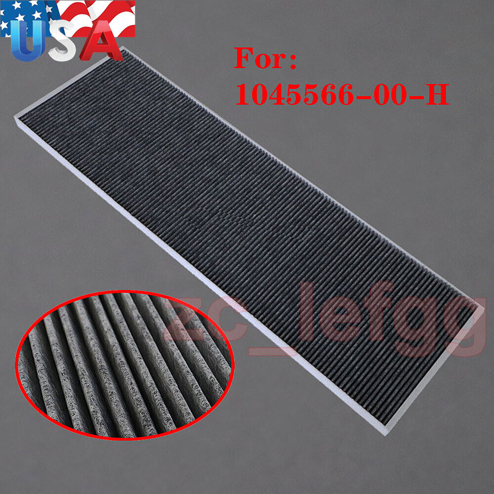 New Front HEPA Air Filter Replacement For 2016-2020 Tesla Model X 1045566-00-H