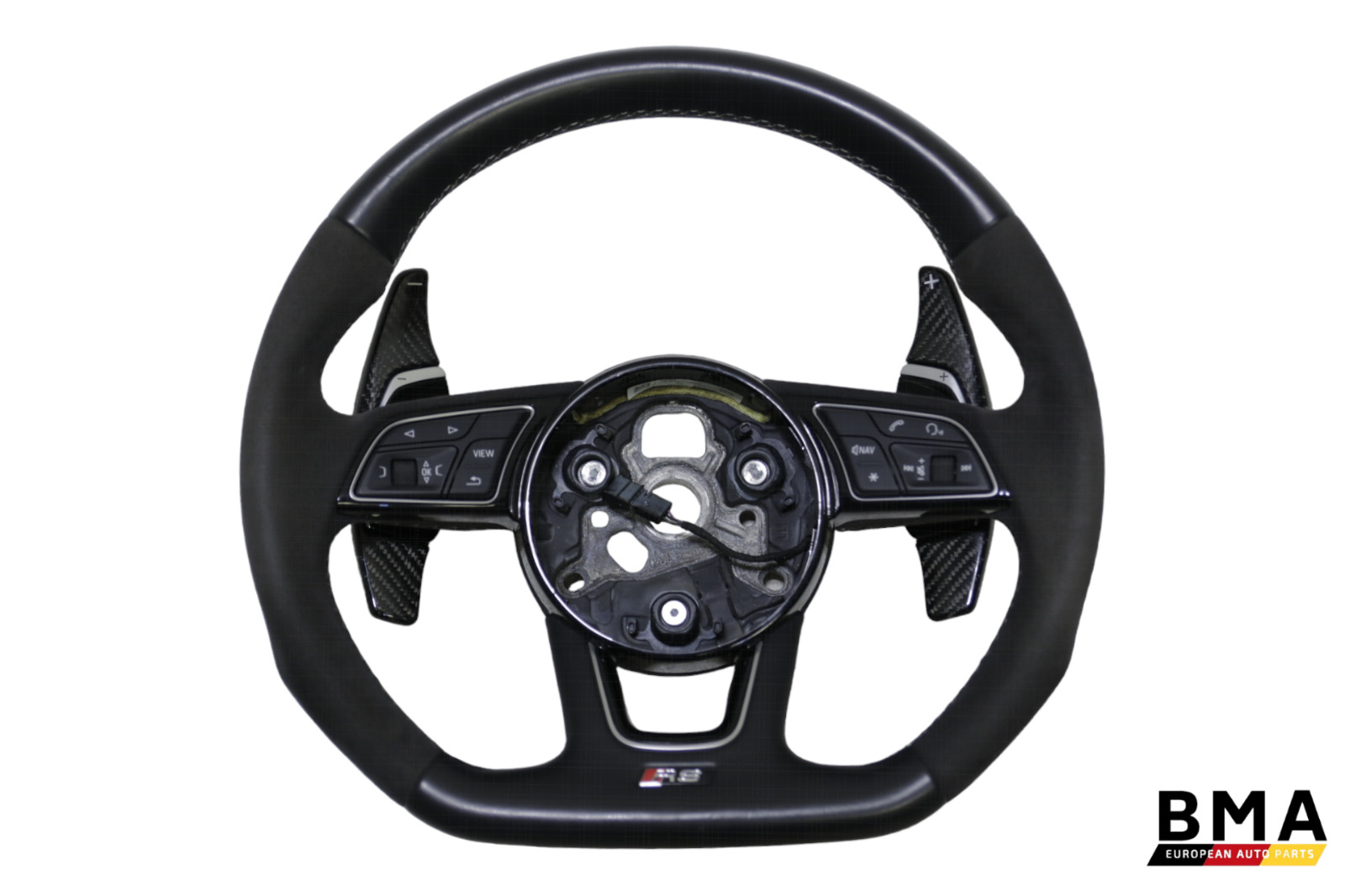 Audi RS3 Front Steering Suede Wheel 2017 - 2020 Oem
