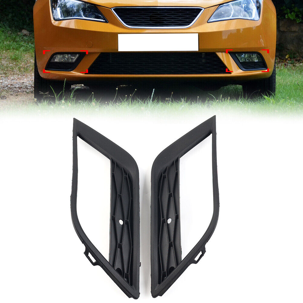 Front Lower Bumper Grille Fog Light Grill Cover For Seat Ibiza 6J 2012-2020