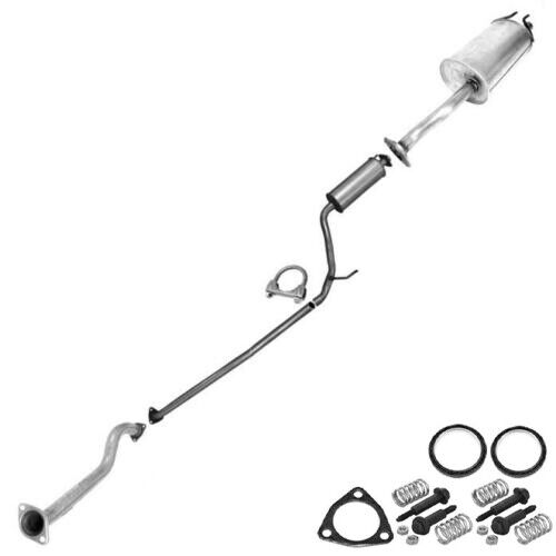 Front pipe Resonator Muffler Exhaust System Kit fits: 2006-2011 Civic 1.8L coupe