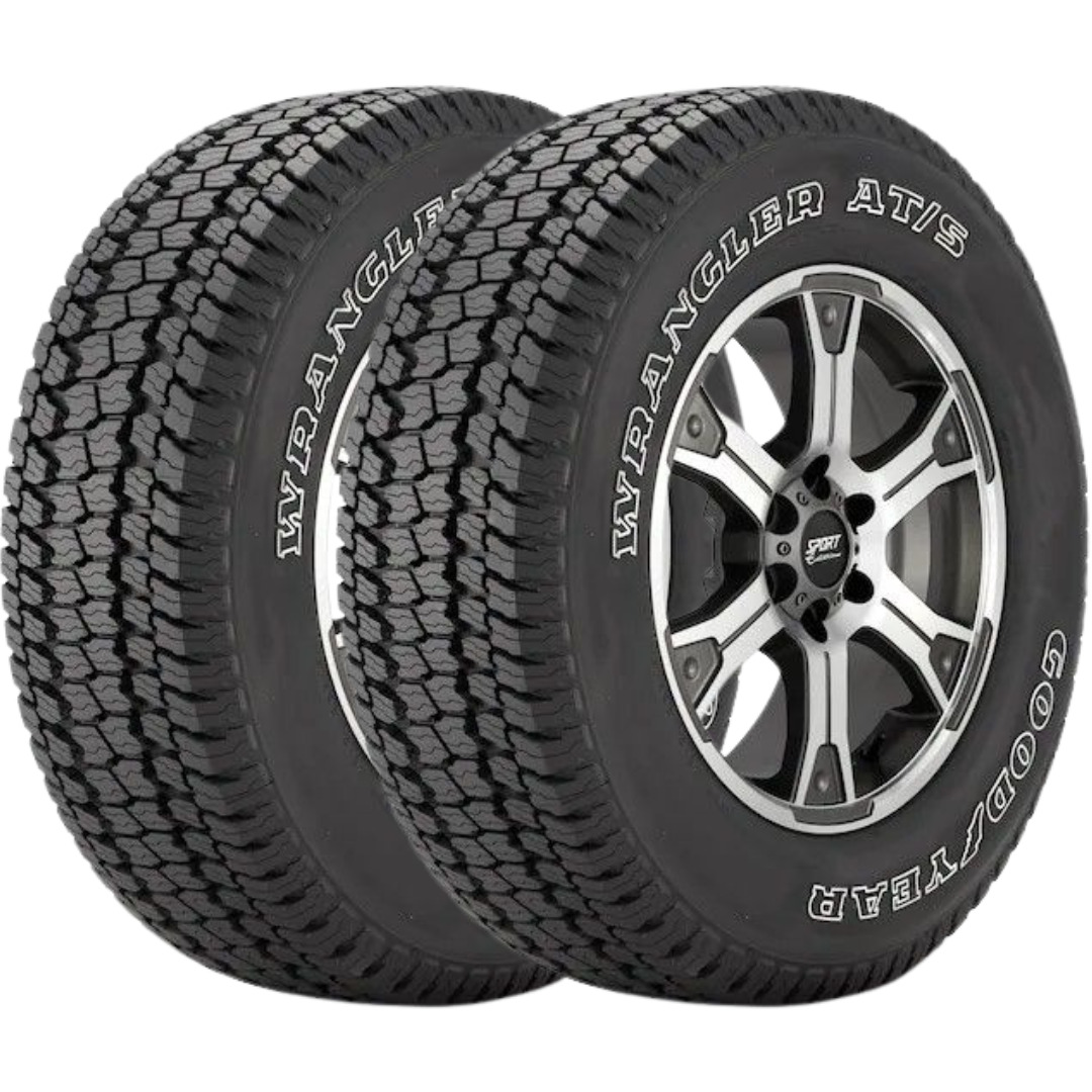 New P265/70-17 Goodyear Wrangler AT/S70R R17 Tires 31289 - Set of 2