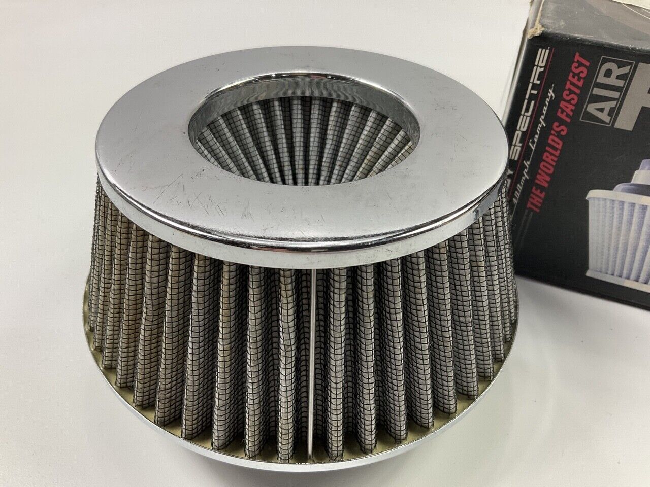 Spectre 8168 Universal Clamp-on Air Filter: High Performance Washable Air Filter