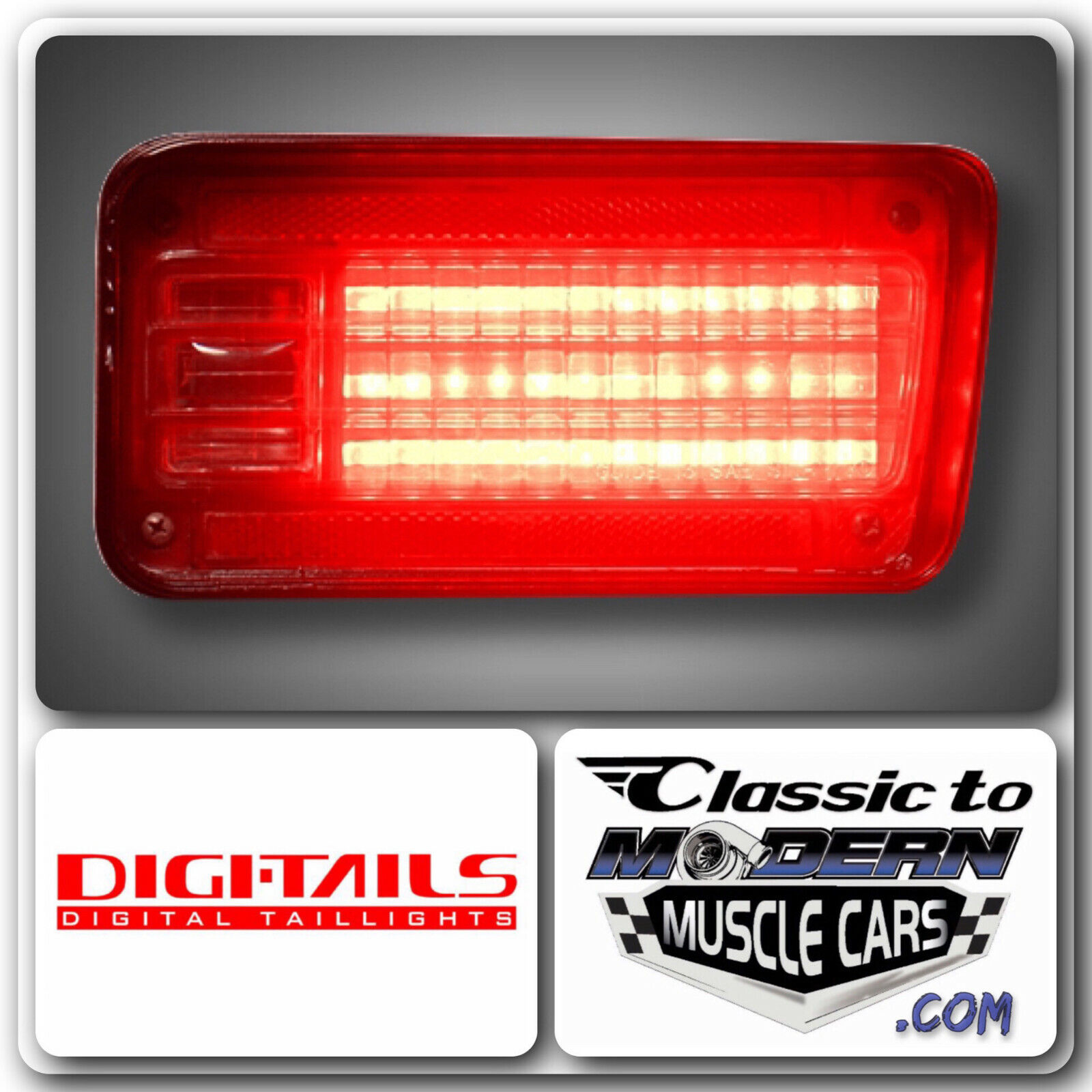 DIGI-TAILS LED Taillight Light Conversion Fits 1970 Chevrolet Chevelle / Malibu