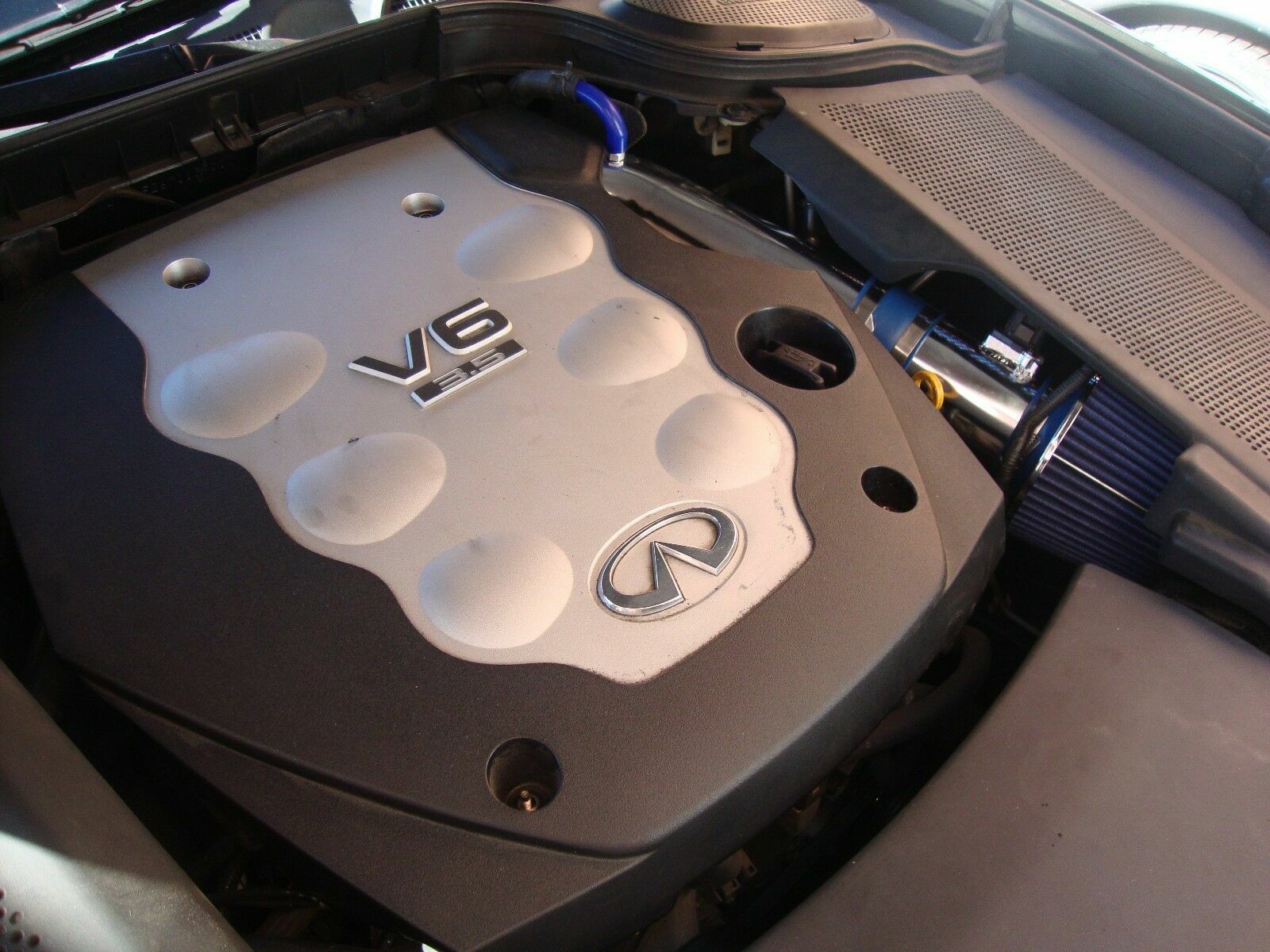 BCP BLUE For 06-08 Infiniti M35 3.5 V6 Sedan Racing Air Intake System +Filter