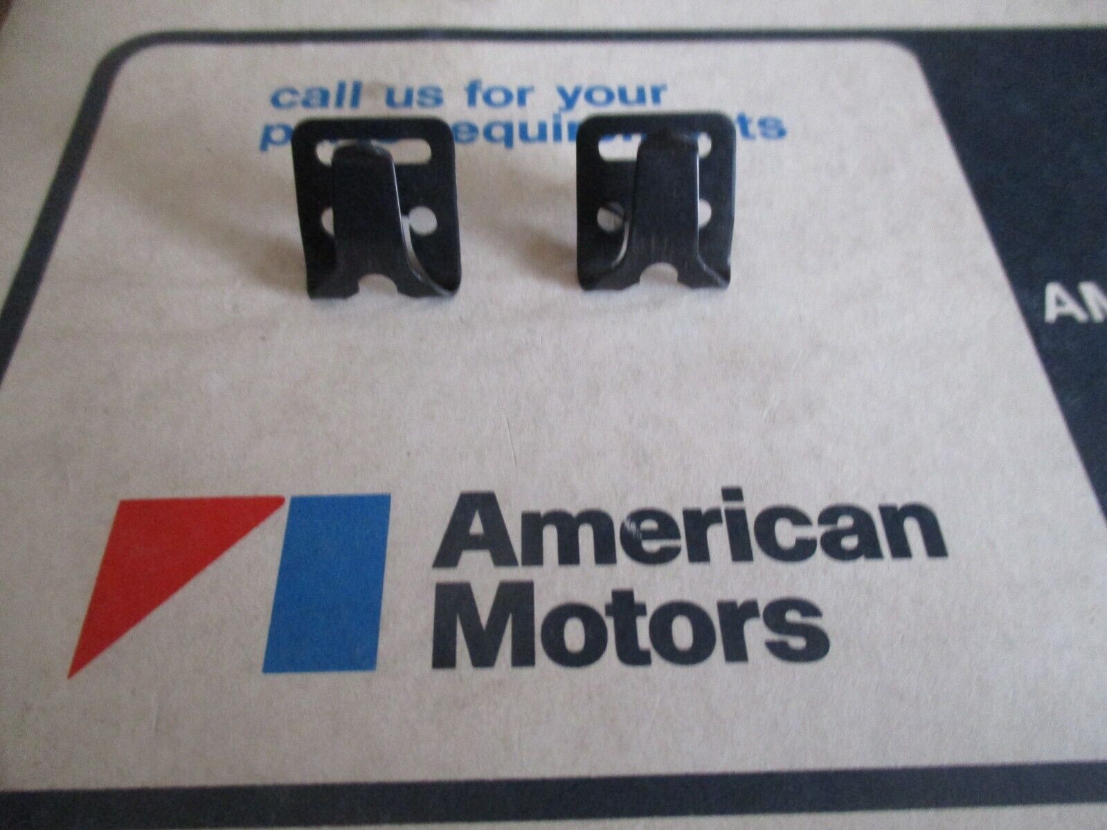 New AMC Jeep Rambler Electric Wiper Washer Bag mounting clips AMX Javelin Rebel