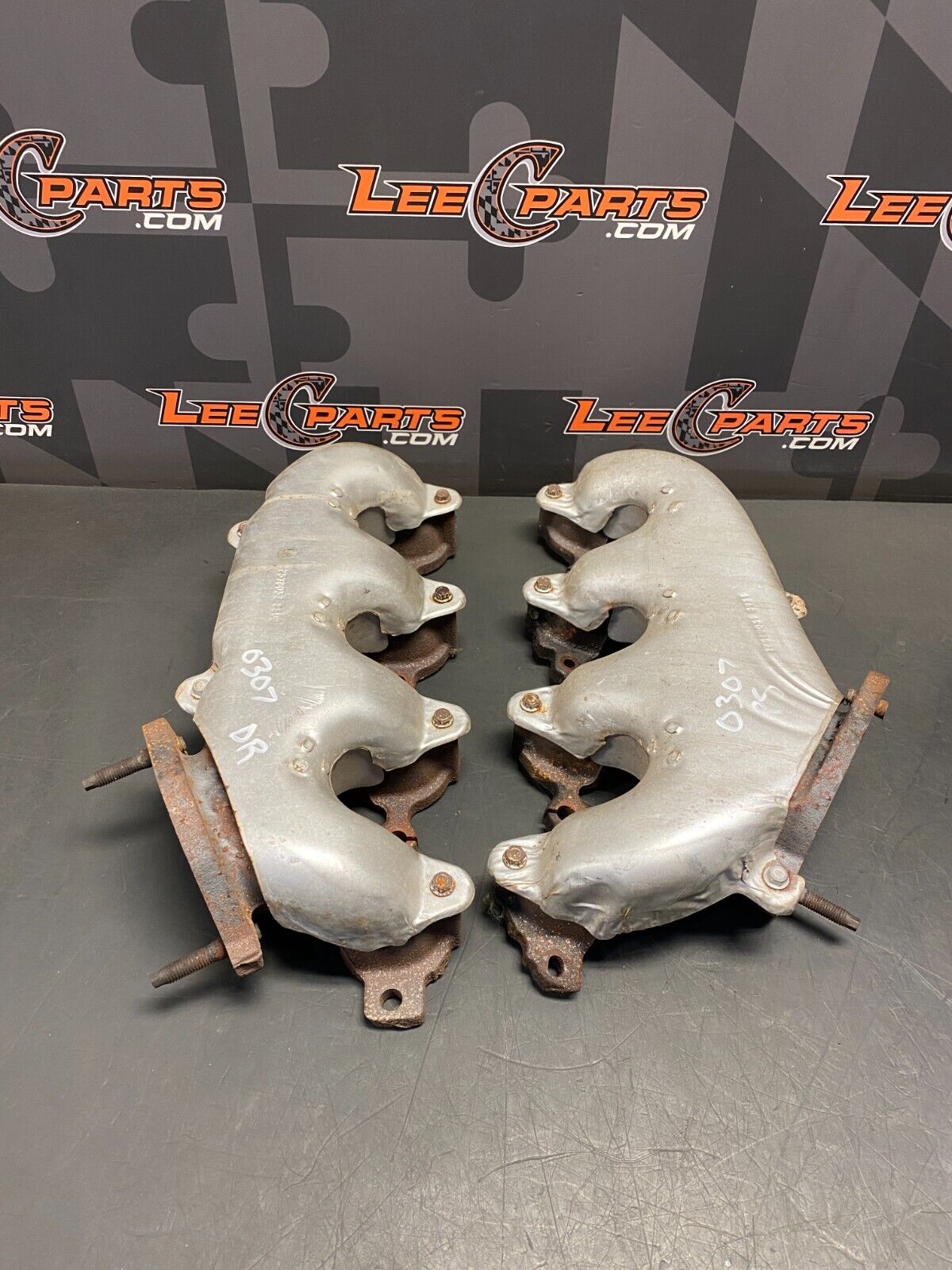 2011 CADILLAC CTSV CTS-V OEM EXHAUST MANIFOLDS PAIR DR PS USED