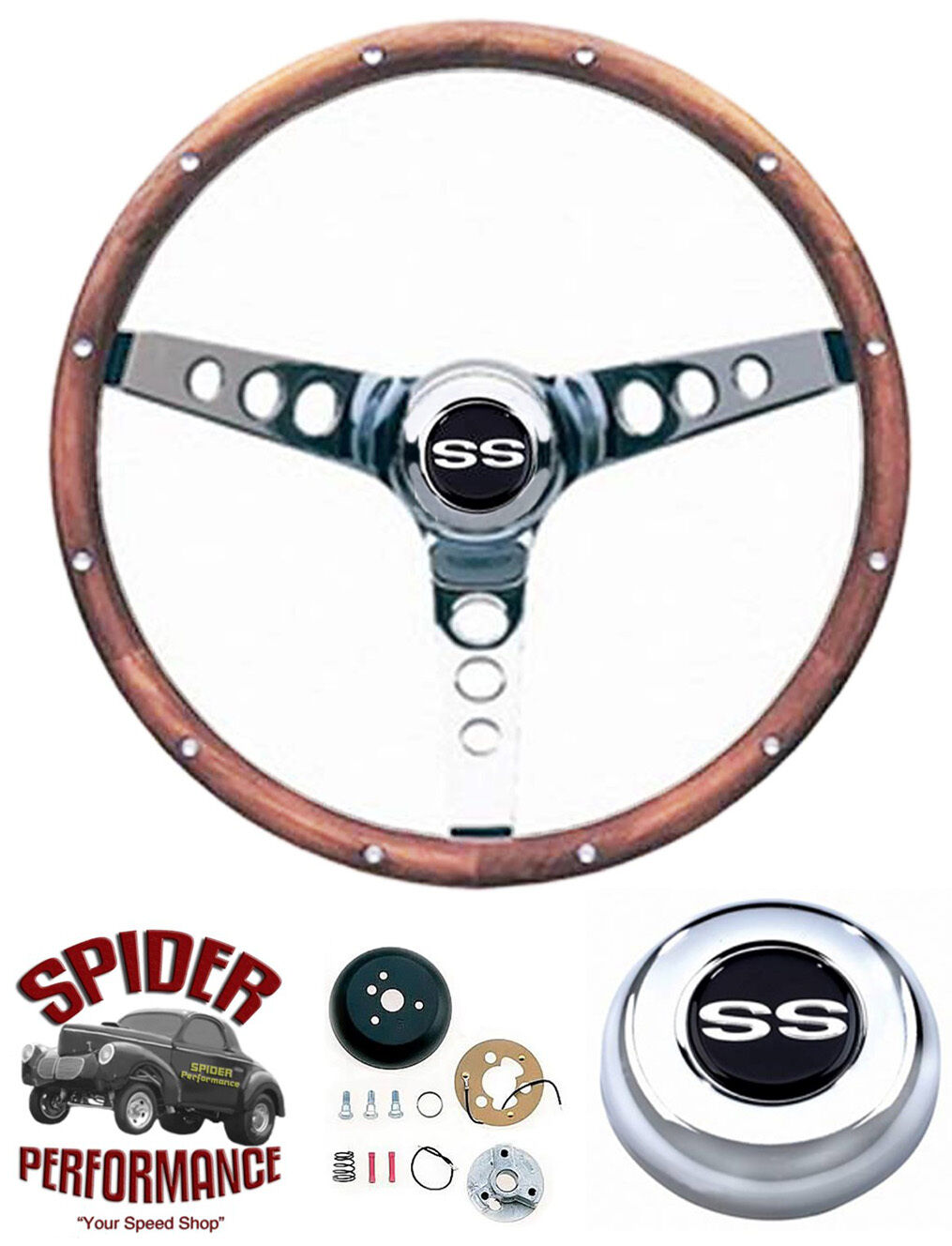 1969-1989 Chevrolet steering wheel SS 13 1/2\