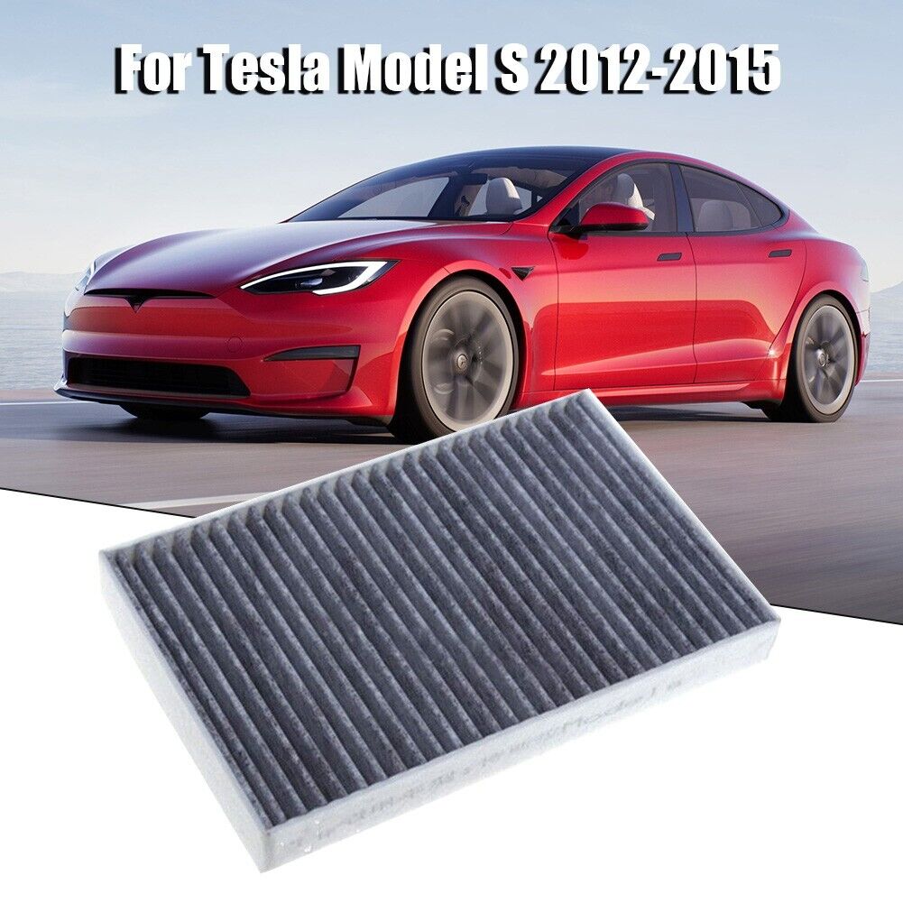 Air Filter Fit For Tesla Carbon Fiber High Reliability Model S 2012-2015