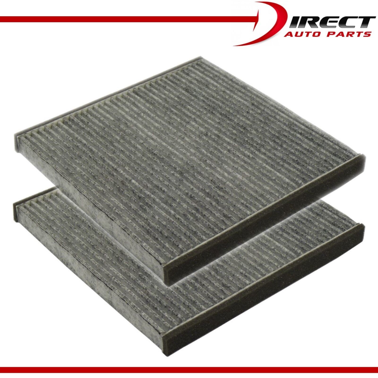 2 PACK CARBON CABIN AIR FILTER 88568-02020 FOR TOYOTA COROLLA MATRIX 1.8L