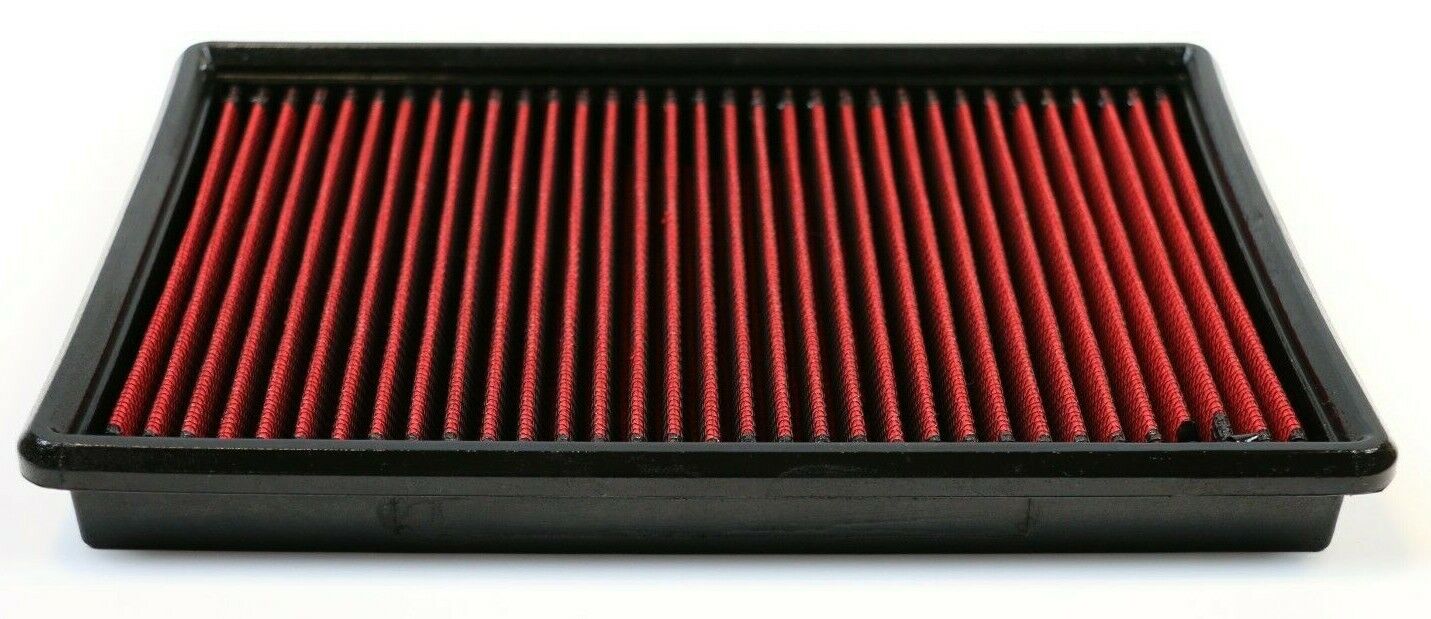 Red Washable Reusable Air Filter Ford F150 Bronco Lincoln Towncar 1985-1990