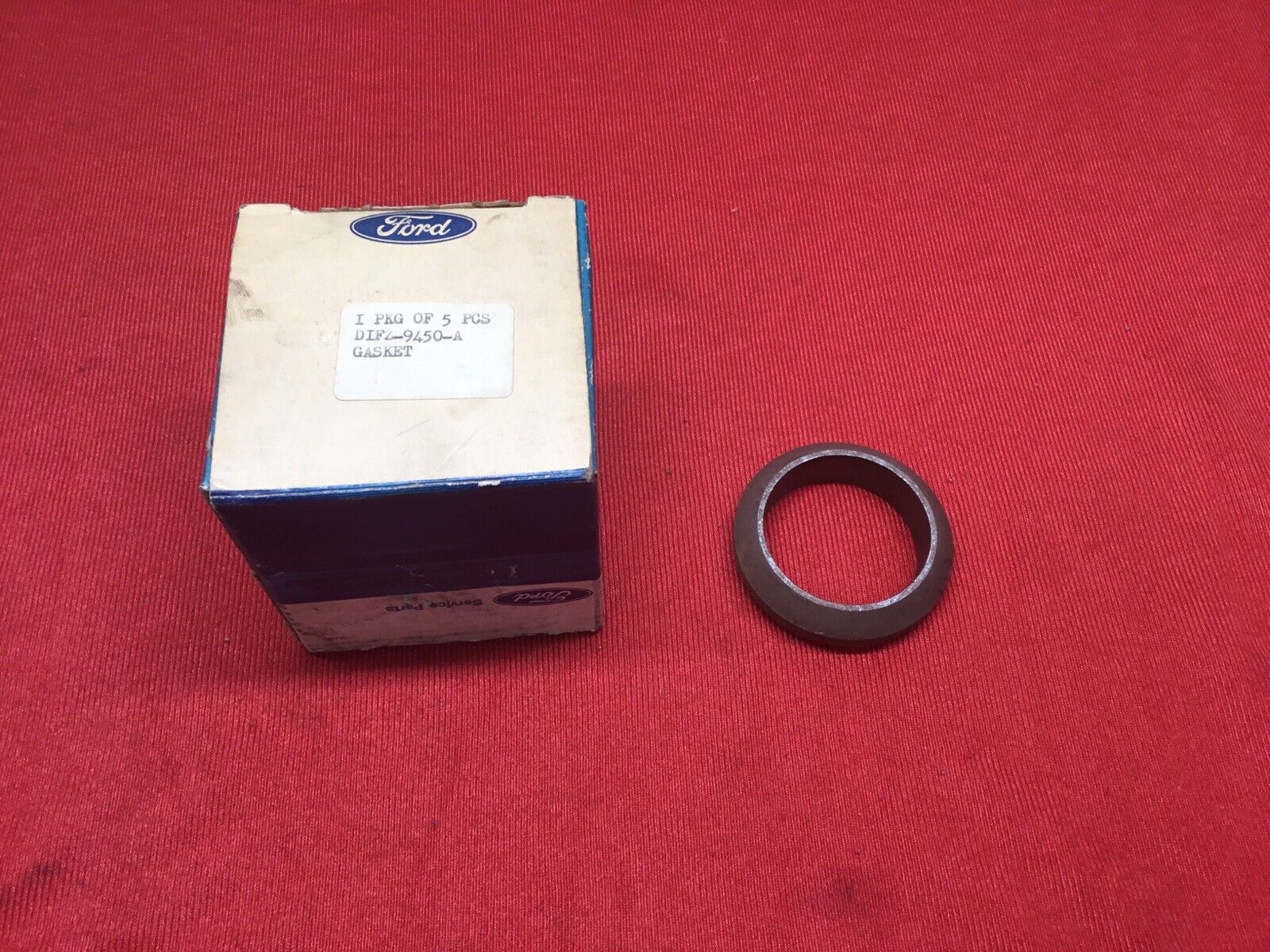 NOS FORD 1971-1974 PINTO EXHAUST MANIFOLD INLET GASKET D1FZ-9450-A 