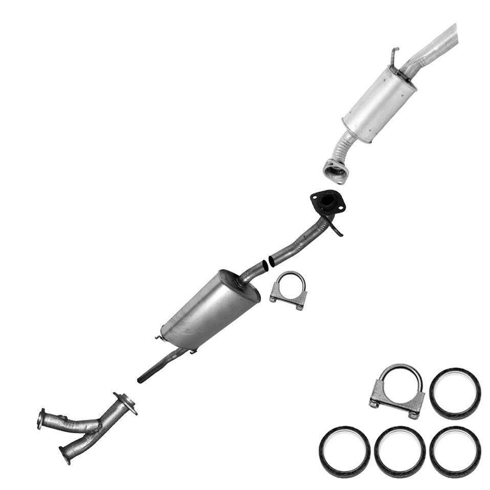 Exhaust Front pipe Muffler Kit fits:04-09 RX350 RX330 3.3L 04-07 Highlander 3.3L
