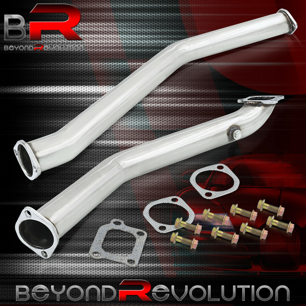 For 1993-1997 Mazda RX7 RX-7 FD3S Racing Turbo Charger Exhaust Header Down Pipe