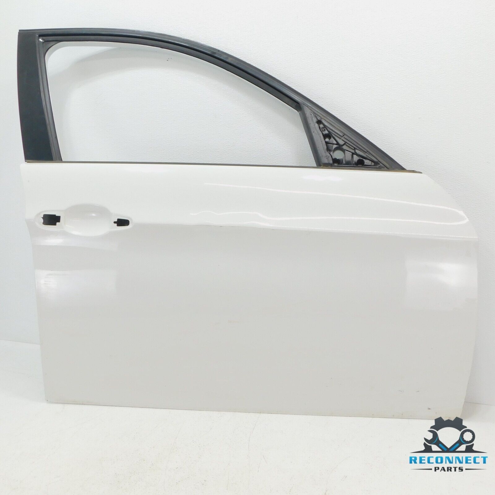 06-12 BMW 335i M3 E90 Front Right Passenger Door Shell Panel Assembly White OEM