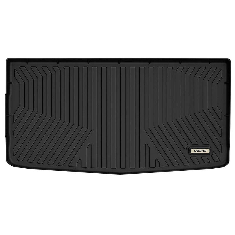 OEDRO Cargo Mat Floor Liners For 2022-2024 Jeep Wagoneer 3rd Row TPE All Weather