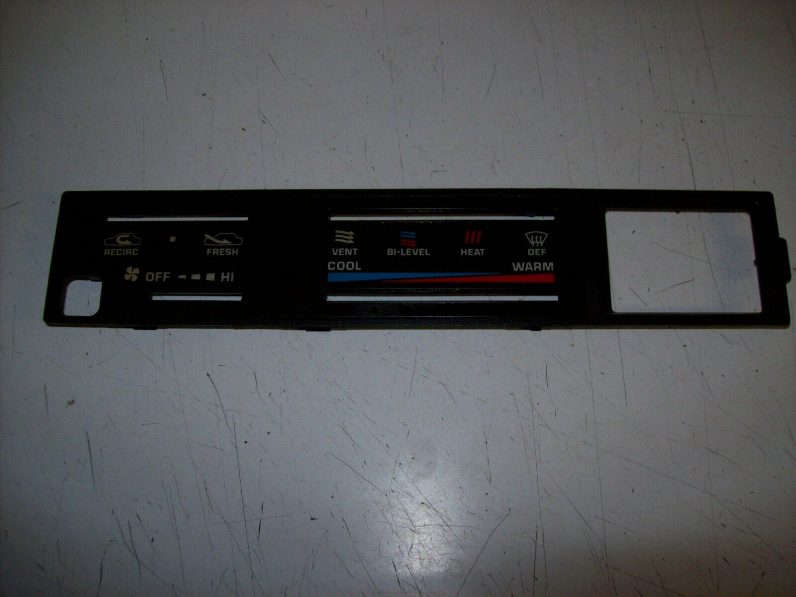 1984-1988 Toyota 4Runner Pickup Truck Heater Climate Control Face Plate Cover O
