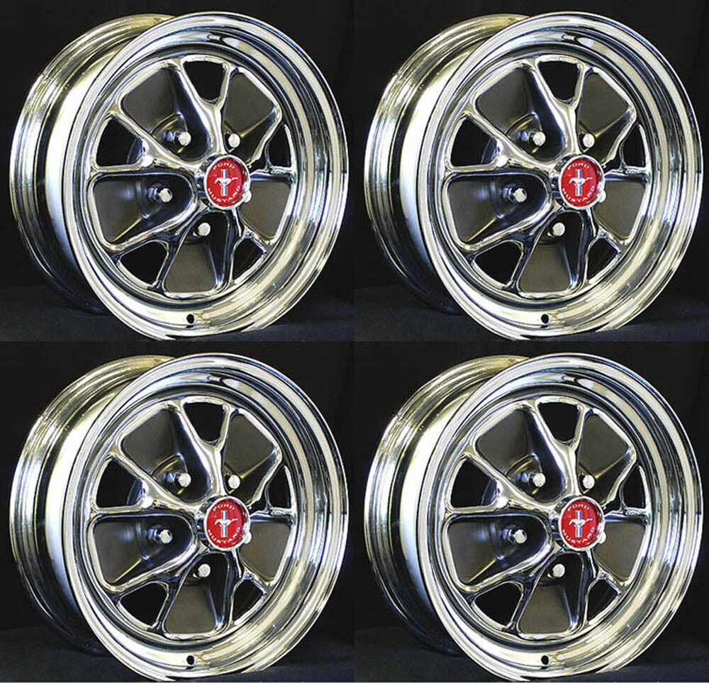 New Mustang Style Styled Steel GT Wheels 15\