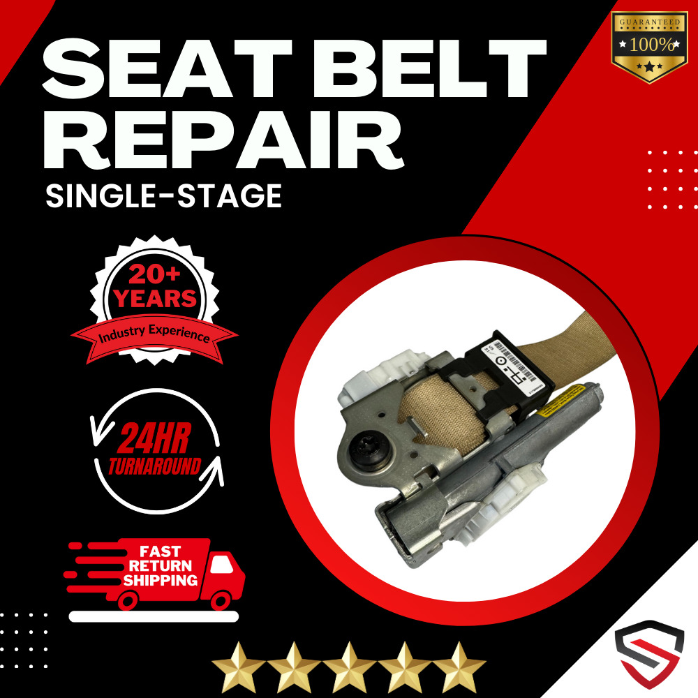 BMW 318ti Seat Belt Repair Single-Stage