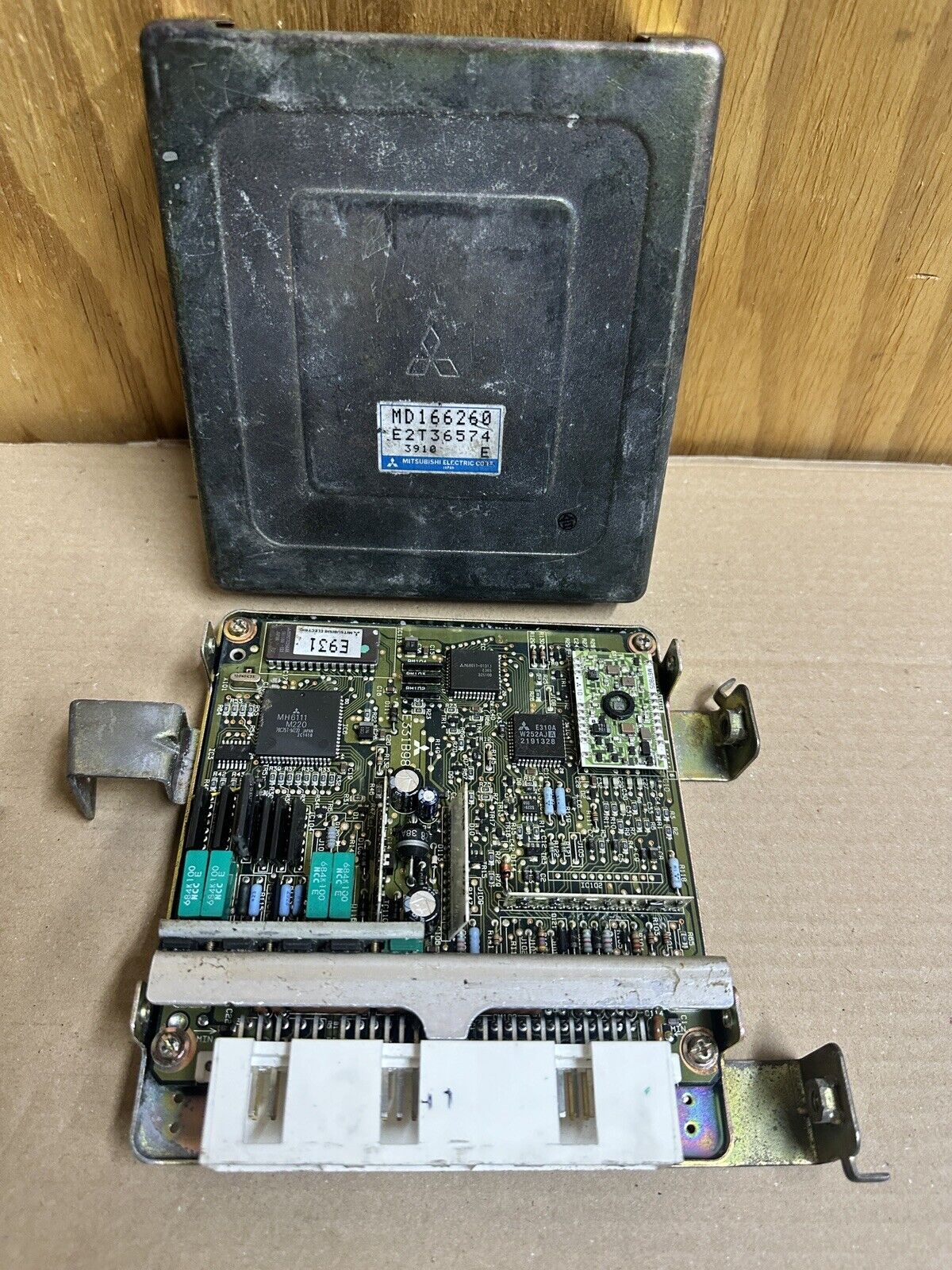 1991-1992-1993-1994 MITSUBISHI TALON GSX GST TURB0 COMPUTER ECU ECM MD166260