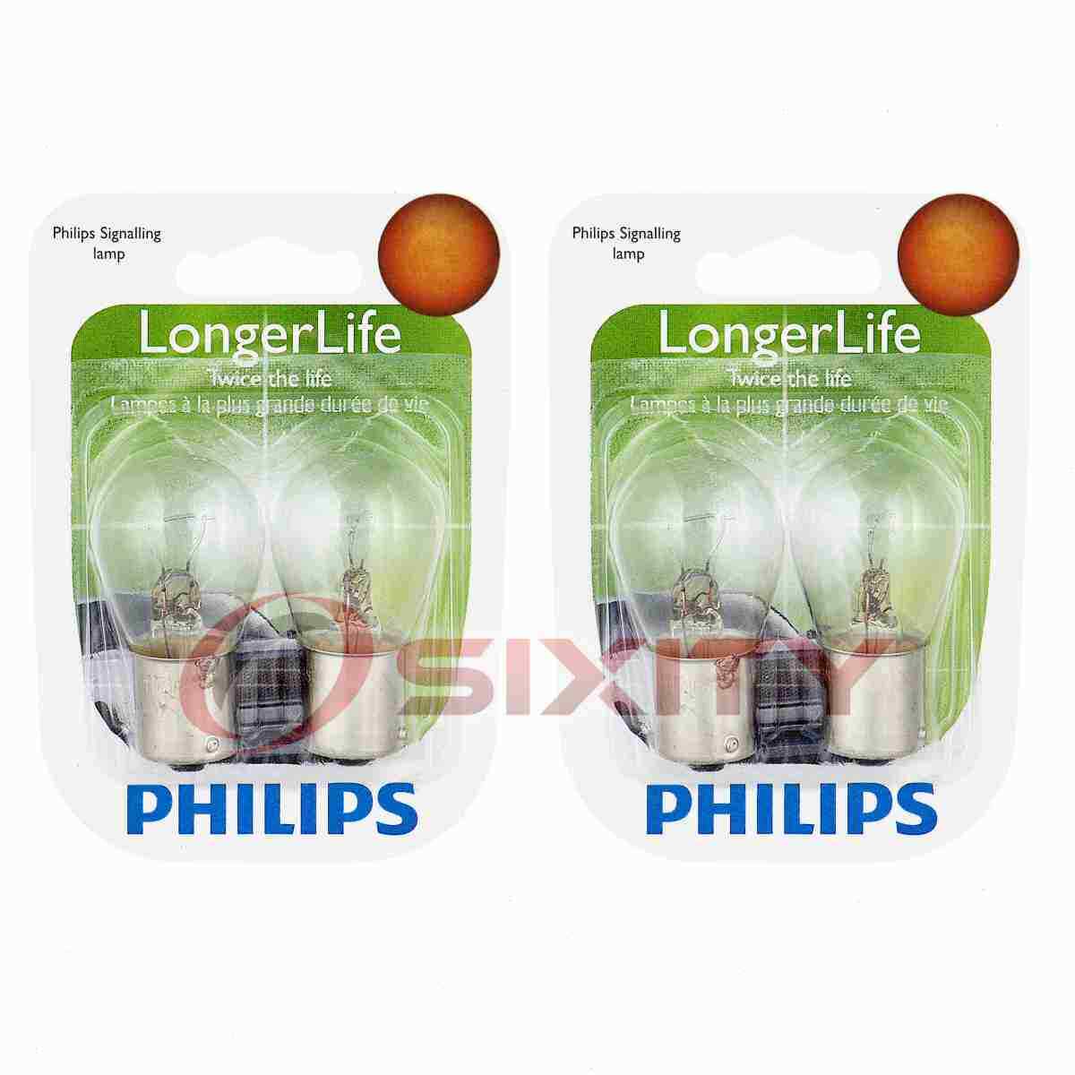 2 pc Philips Rear Fog Light Bulbs for Seat Arona Ateca Cordoba Ibiza Leon cf
