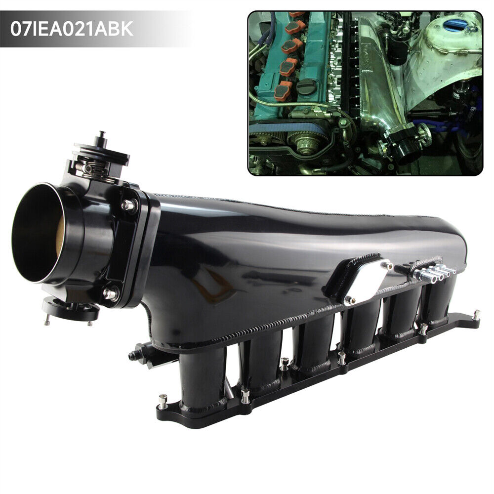 Intake Manifold Kit Throttle Body 90mm Fuel Rail For Toyota Supra Chaser 2JZ-GE