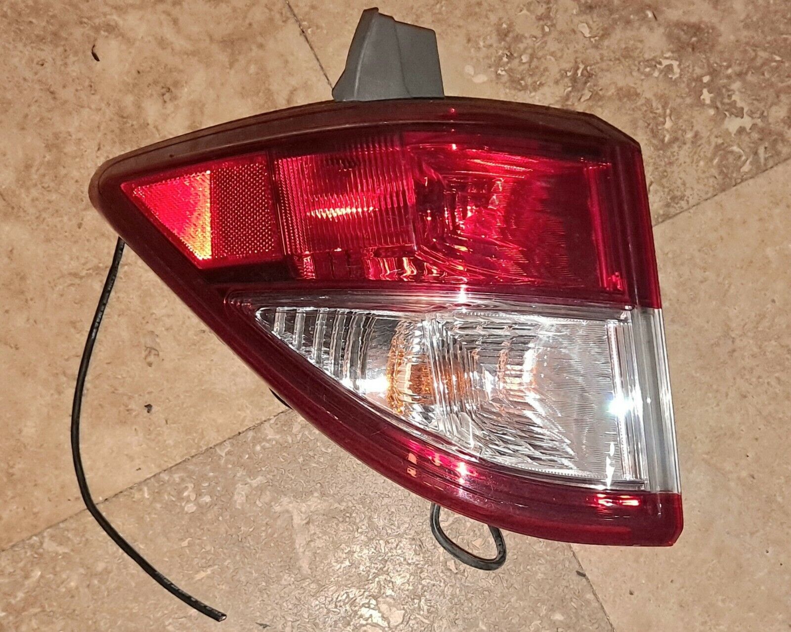 2011-2017 Nissan Quest Driver Left   Outer Tail Light (Altered to fit Strobe)