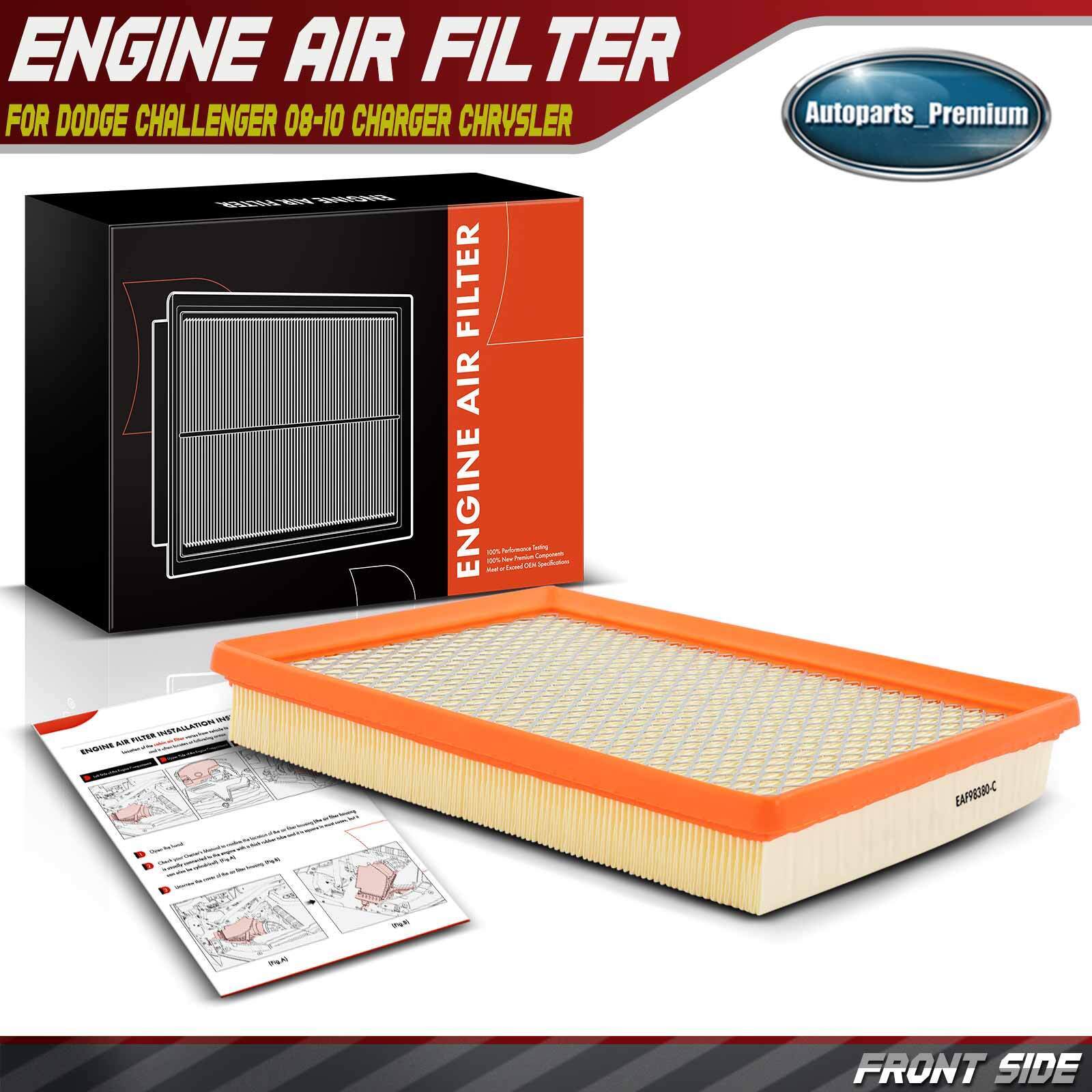 Engine Air Filter for Dodge Challenger 08-10 Charger Durango Magnum Chrysler 300