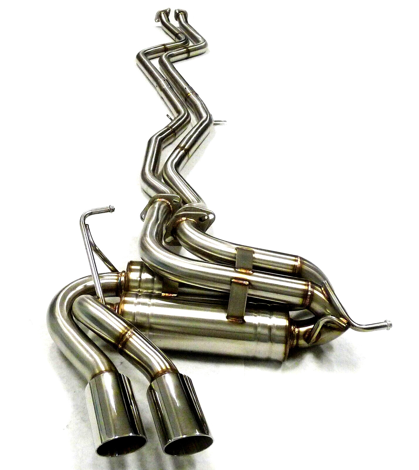 Catback Exhaust Fitment For 06-08 Z4 E85/86 3.0L (Flanges Inward) By Becker-P