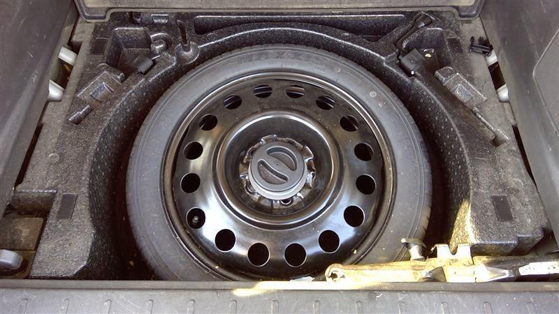 10 11 12-17 Equinox Terrain Donut Spare Tire Wheel 17x4-1/2 Compact Opt S1G